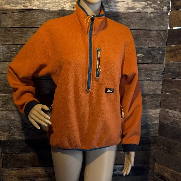 REI Retro Half Zip Fleece Pullover - Picture 2 of 6
